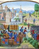 Richard II meeting with the rebels of the Peasants' Revolt of 1381.