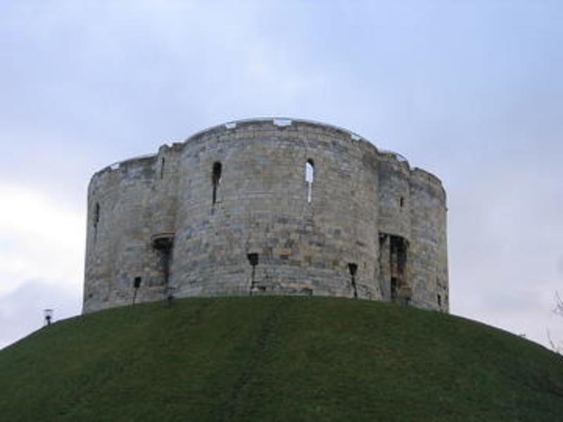 Figure 1 - Clifford's Tower, the place where the Jews of York were massacred in 1190 Figure 1 - Clifford's Tower, the place where the Jews of York were massacred in 1190