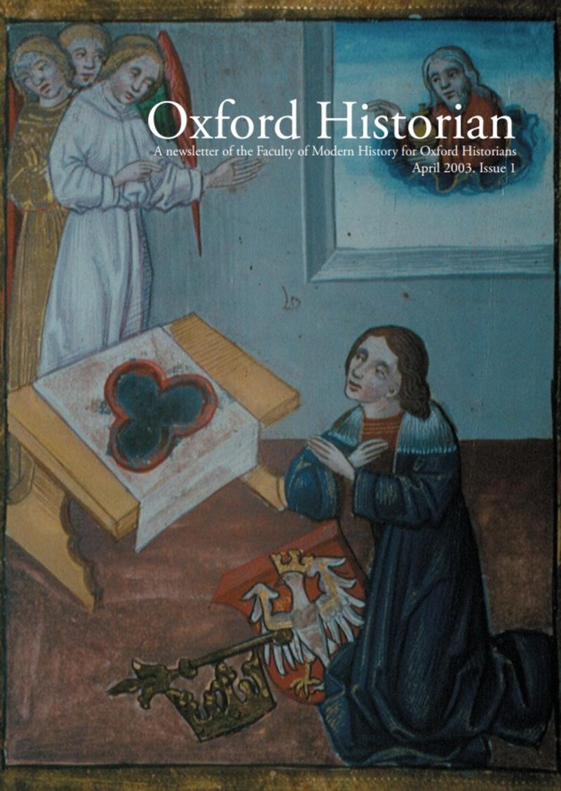 The Oxford Historian Cover, 2003