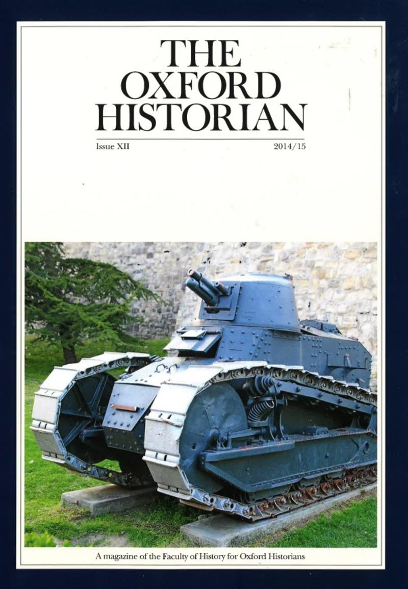 Oxford Historian Cover 2014/15