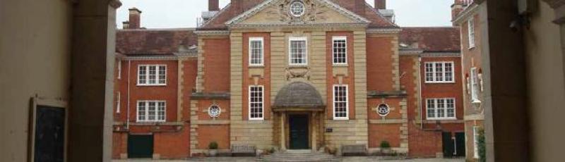 Sir Reginald Blomfield’s Talbot Hall at Lady Margaret Hall, as seen from the main quad