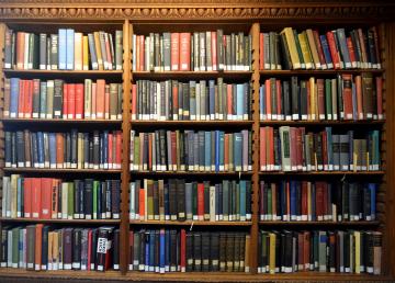 Books inside the History Faculty Library