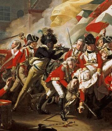 Figure 1 - Detail from John Singleton Copley, ‘The Death of Major Peirson, 6 January 1781’, (1783) Tate Gallery, London. Figure 1 - Detail from John Singleton Copley, ‘The Death of Major Peirson, 6 January 1781’, (1783) Tate Gallery, London.