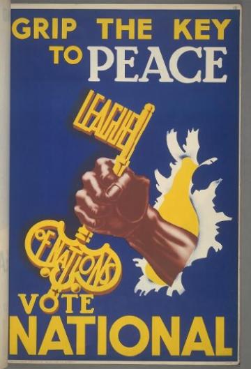 Election poster, 1935; Conservative Party Archives 