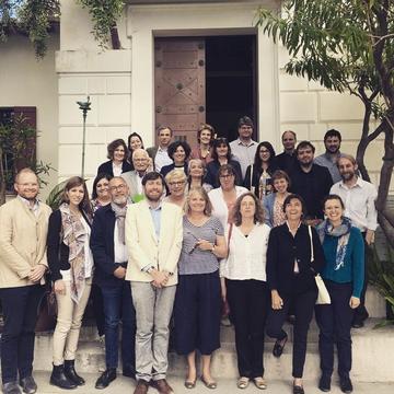 The European network launch at Villa Kerylos