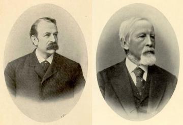 Left: Rudolf Berlin (1833-1897), Right: Adolph Kussmaul (1822-1902) Left: Rudolf Berlin (1833-1897), Right: Adolph Kussmaul (1822-1902)