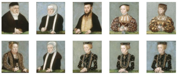 Miniatures of the jagiellonian family lucas cranach the younger mid 16th century miniatures of the jagiellonian family lucas cranach the younger mid 16th century
