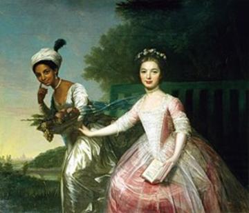portrait of dido elizabeth belle and lady elizabeth murray