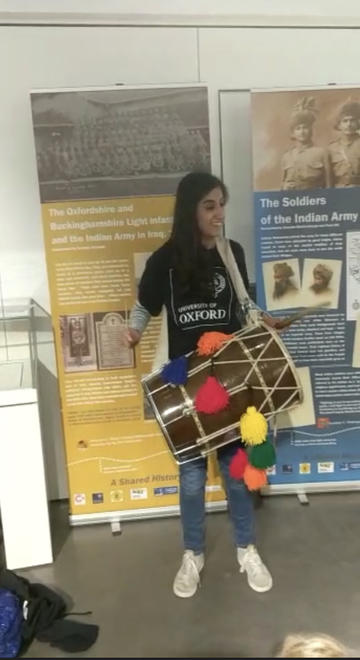 Priya Atwal at a Community history Event Priya Atwal at a Community history Event