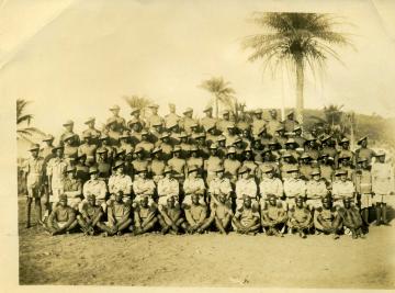 Sierra Leone, West Africa. c.1944 Military forces in uniform.