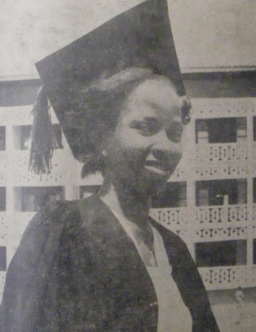 A student at the new university in 1952 A student at the new university in 1952