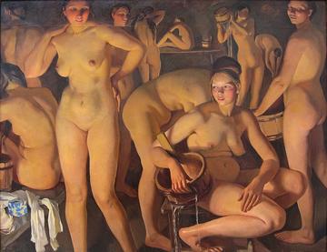 cd event workshop history of bathing zinaida serebryakova bath house