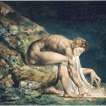 William Blake's Newton (1795)