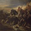 The 19th century Myth of Nations - Clovis I leading the Franks to victory in the Battle of Tolbiac, in Ary Scheffer’s 19th-century painting