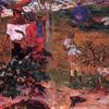 Paul Gauguin, Tropical Conversation, 1887, oil on canvas 