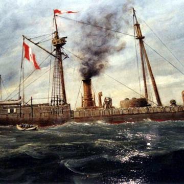 Iron class steam ship