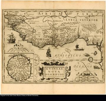 map of Early Formation of Atlantic Slavery