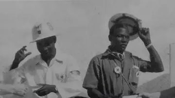 two men in Zambia and Democratic Republic of Congo 