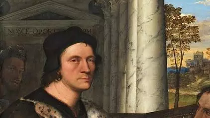 Portrait of Ferry Carondelet with his Secretary
