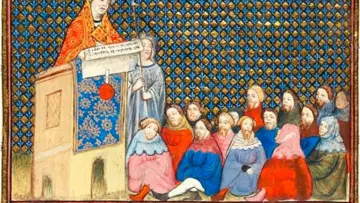 Archbishop Arundel Preaching