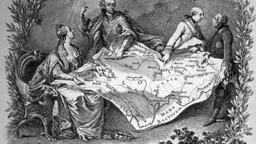 Allegory of the 1st partition of Poland, Wikimedia Commons