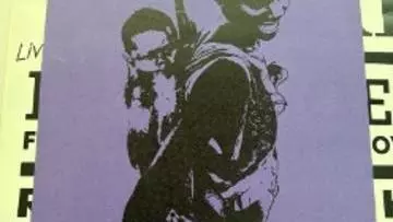 Figure 1: Poster produced by the Namibia Support Committee, 1975. Photograph taken by the author.