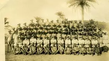 Sierra Leone, West Africa. c.1944 Military forces in uniform.