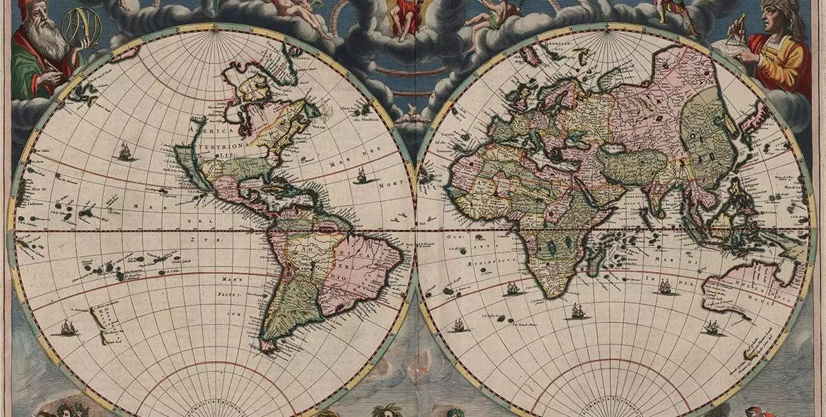 a medieval map