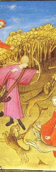 Medieval Women Hunting
