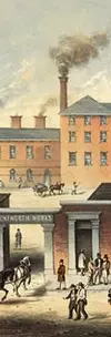 A Painting of a Factory